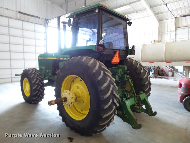 image for item L1525 1983 John Deere 4650 MFWD tractor