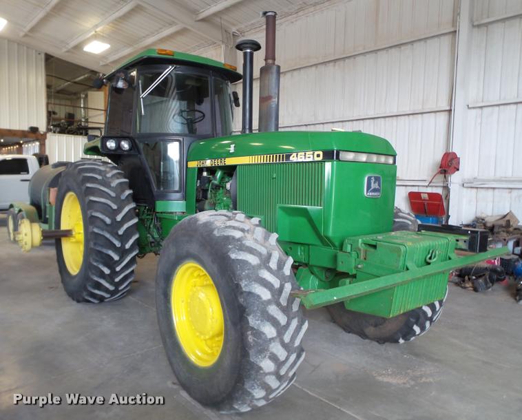 image for item L1525 1983 John Deere 4650 MFWD tractor