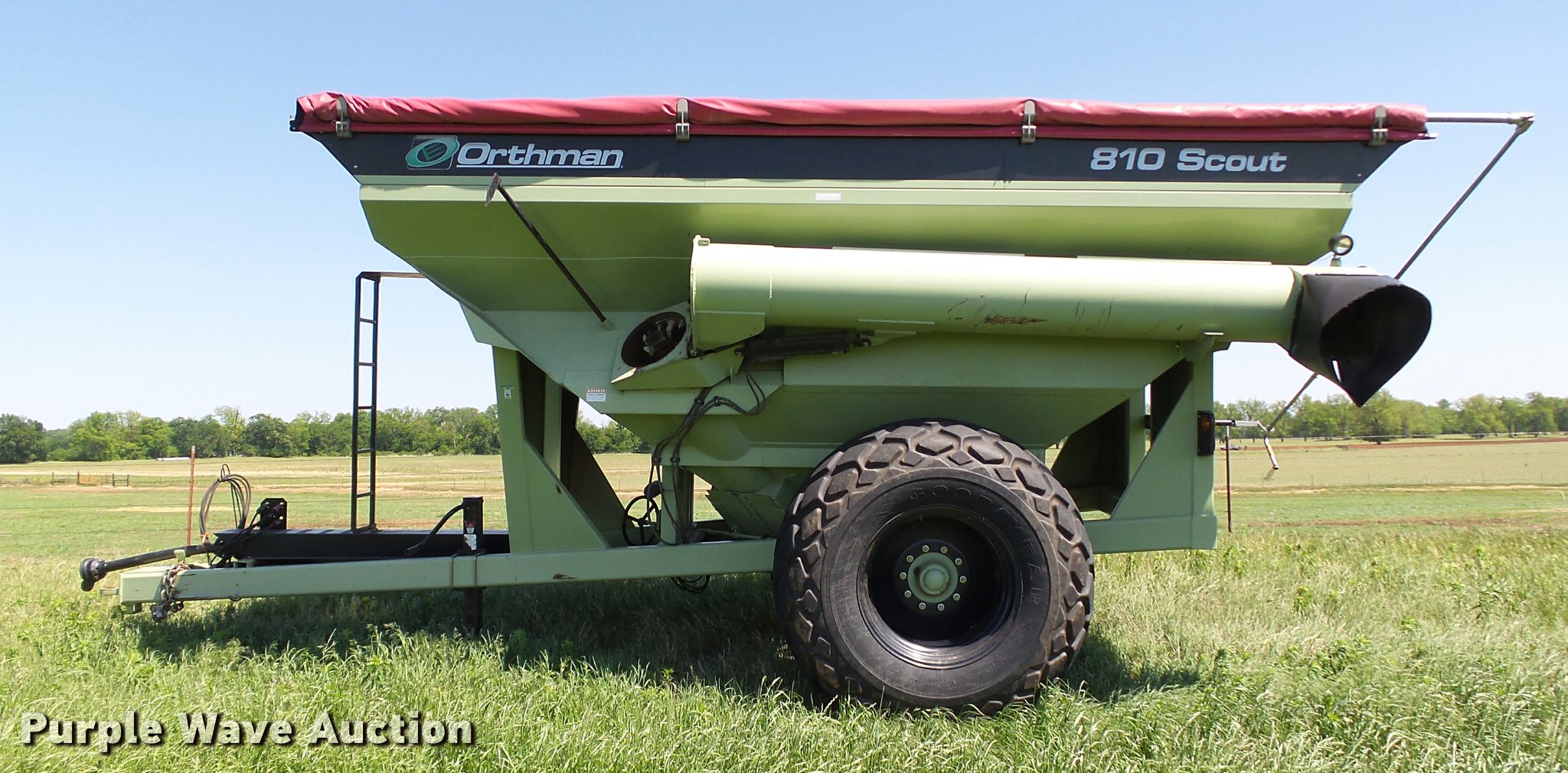 Orthman 810 Scout grain cart in Pauls Valley, OK | Item DB4014 sold