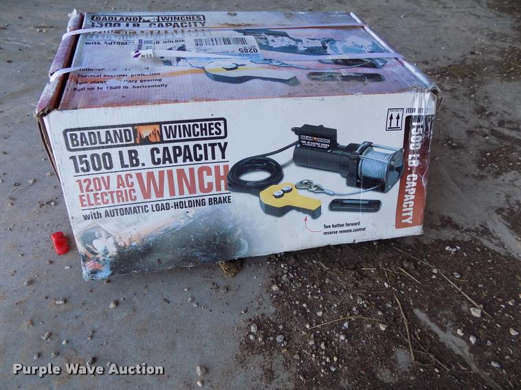 image for item BI9711 Badland electric winch