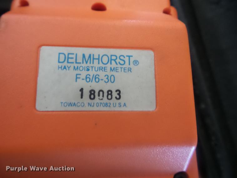 image for item BI9721 Delmhorst hay moisture meter