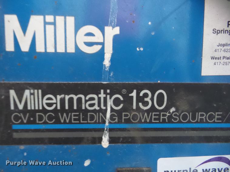 image for item BI9729 Miller 130 wire welder
