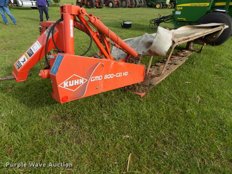 image for item BZ9737 Kuhn GMD800-GIIHD disc mower