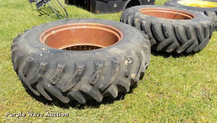 image for item DP9491 (2) Armstrong 18.4-38 tires and wheels