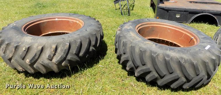 image for item DP9491 (2) Armstrong 18.4-38 tires and wheels