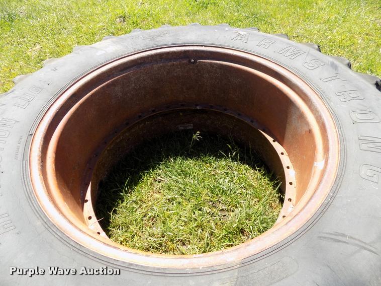 image for item DP9491 (2) Armstrong 18.4-38 tires and wheels