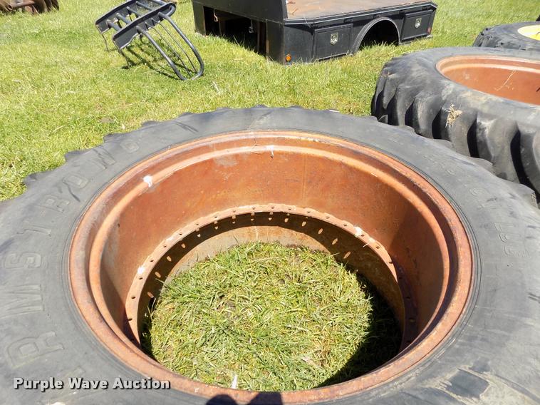 image for item DP9491 (2) Armstrong 18.4-38 tires and wheels