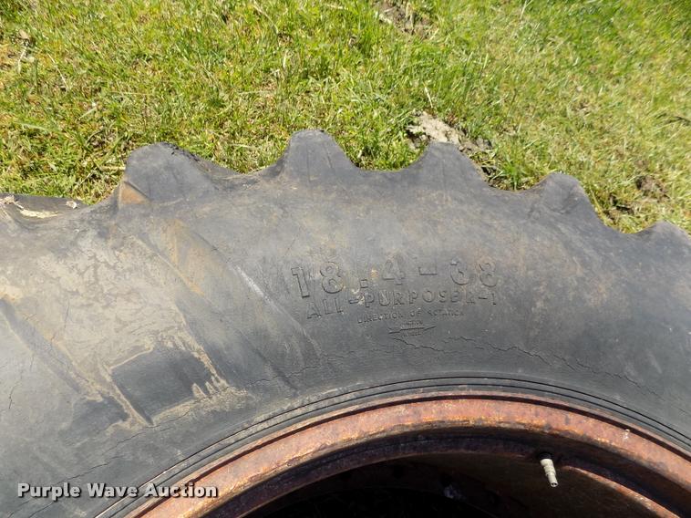 image for item DP9491 (2) Armstrong 18.4-38 tires and wheels