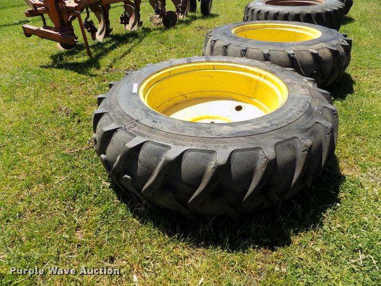 image for item DP9492 (2) 18.4-38 tires and wheels