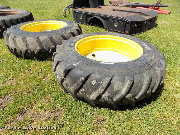 image for item DP9492 (2) 18.4-38 tires and wheels