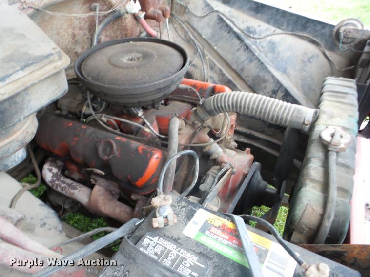 image for item J8630 1966 GMC grain truck