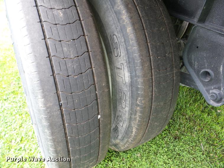 image for item J8632 2017 Neville double hopper grain trailer