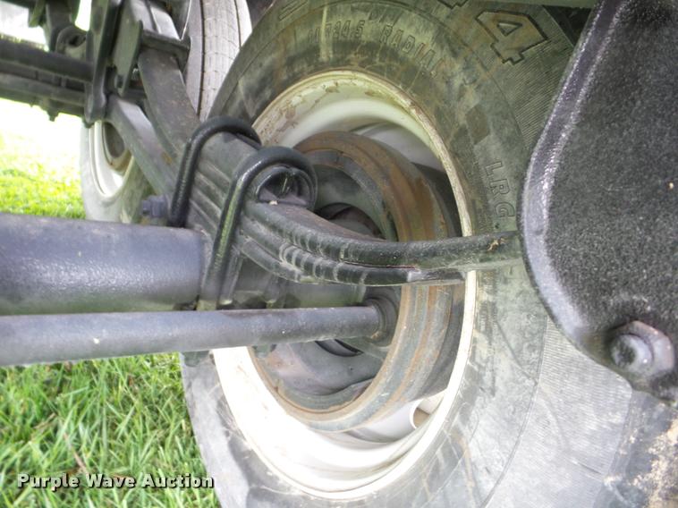 image for item J8632 2017 Neville double hopper grain trailer