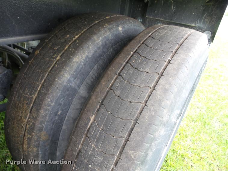 image for item J8632 2017 Neville double hopper grain trailer