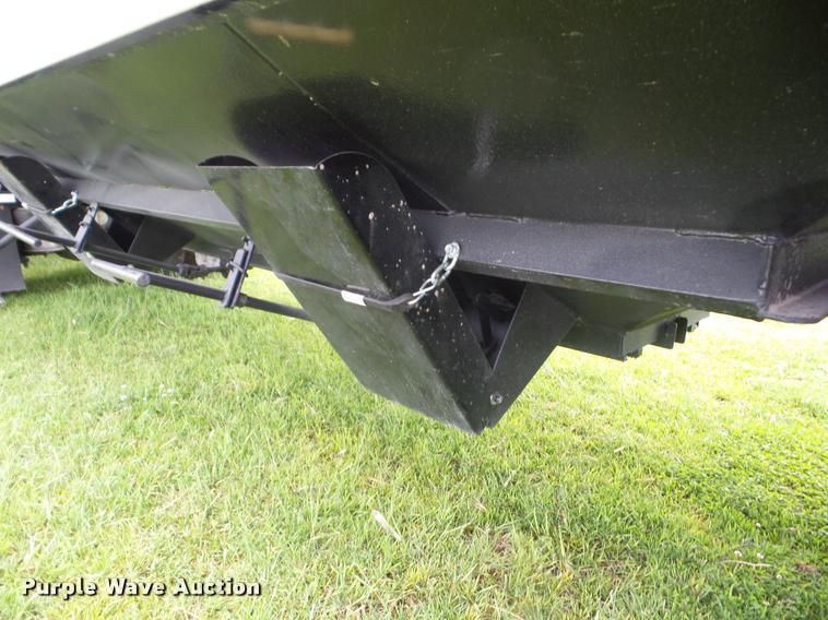 image for item J8632 2017 Neville double hopper grain trailer