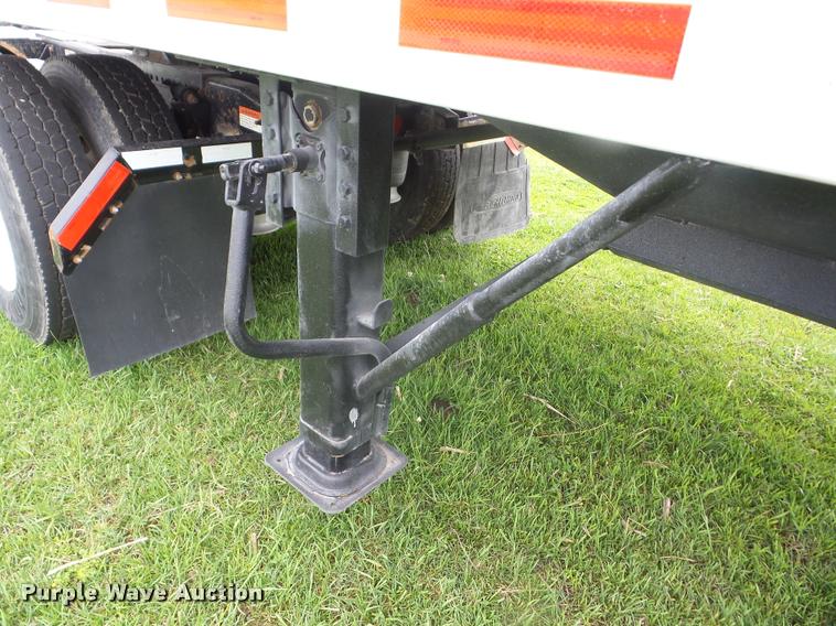 image for item J8632 2017 Neville double hopper grain trailer