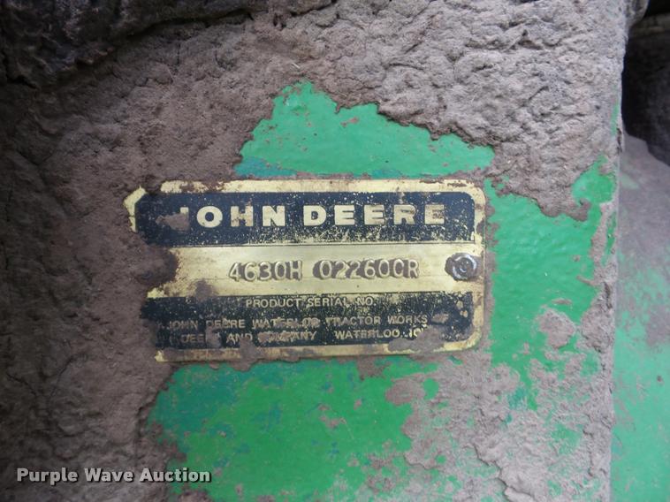 image for item J8637 1976 John Deere 4630 tractor