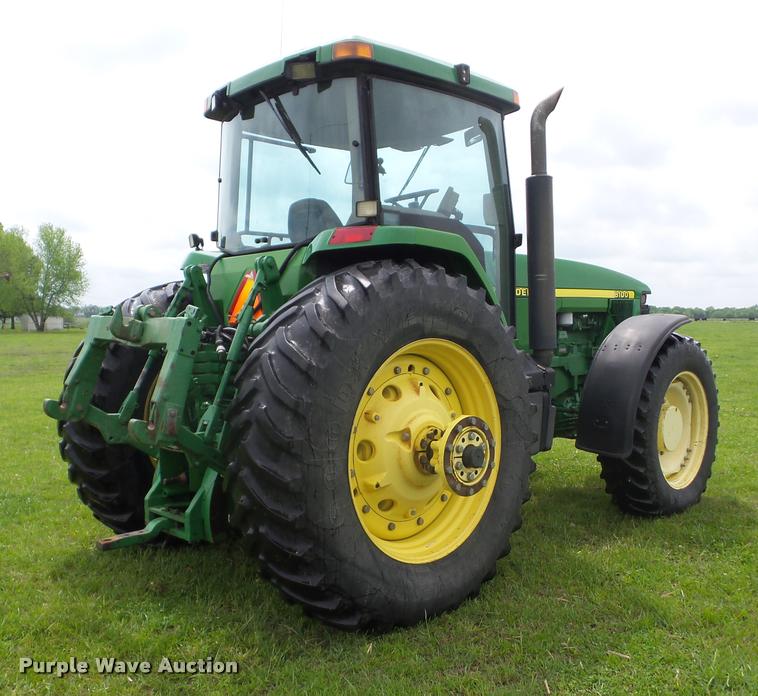 image for item J8639 1997 John Deere 8100 MFWD tractor