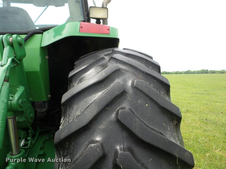 image for item J8639 1997 John Deere 8100 MFWD tractor