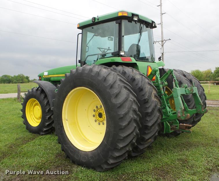 image for item J8640 1996 John Deere 8400 MFWD tractor