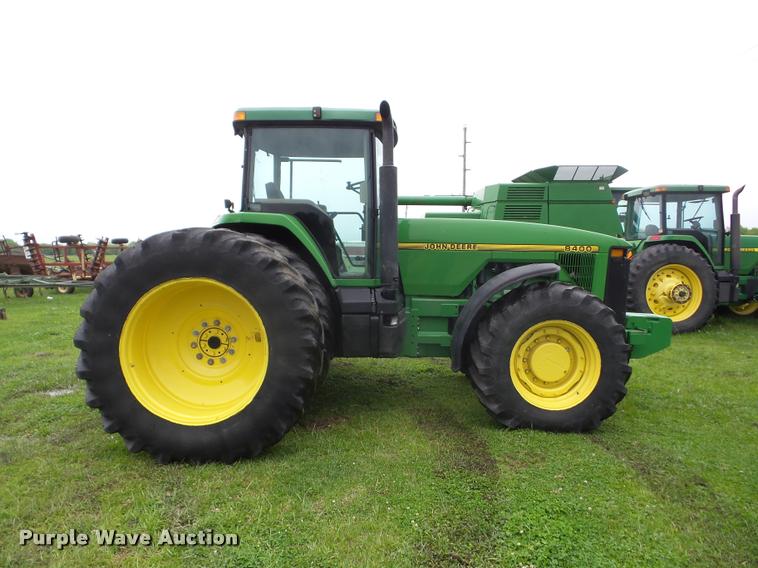 image for item J8640 1996 John Deere 8400 MFWD tractor
