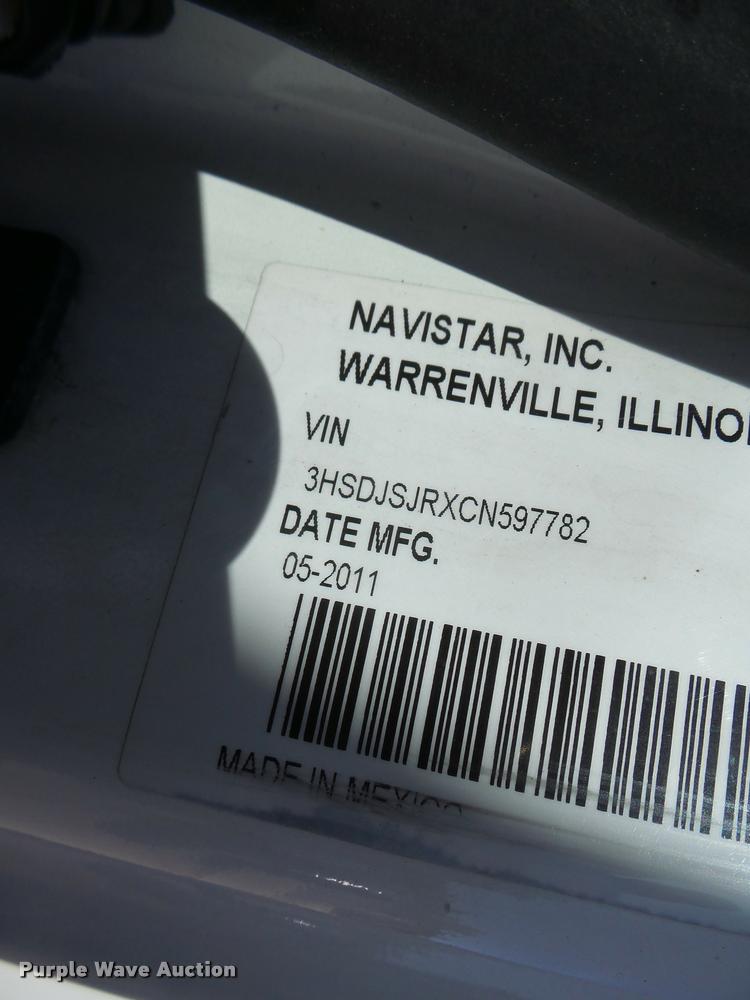 image for item DA3481 2012 International ProStar semi truck