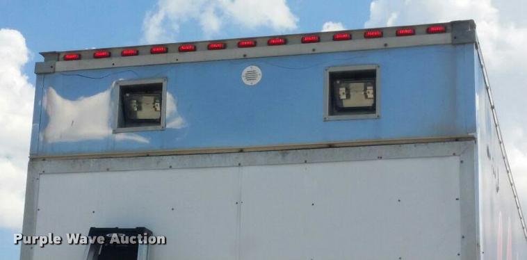 image for item DA5253 2004 Haulmark three car enclosed race car hauler