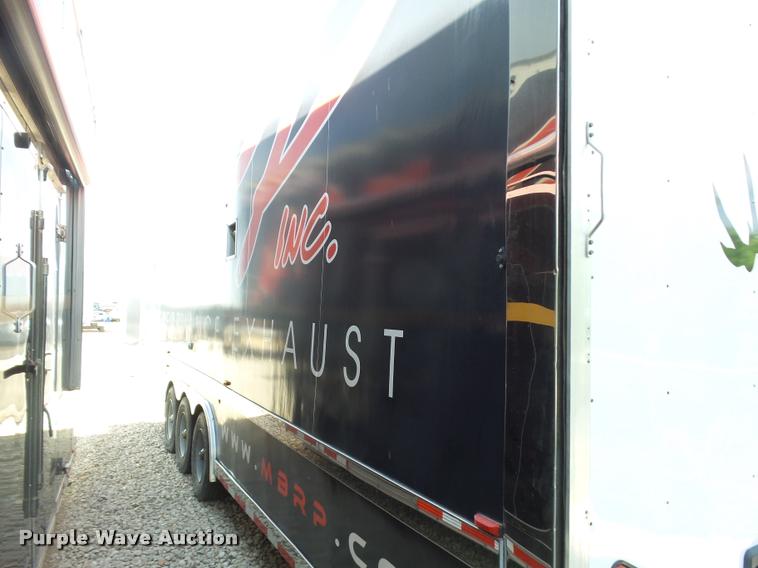 image for item DA5253 2004 Haulmark three car enclosed race car hauler