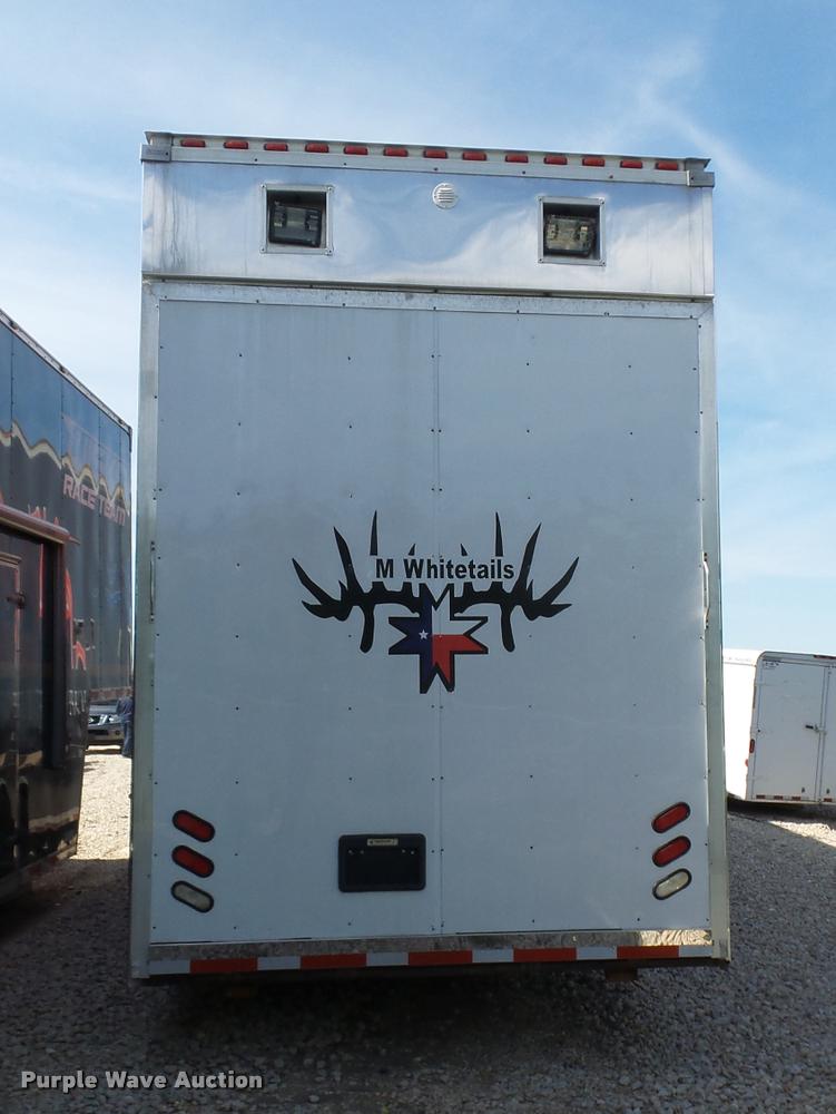 image for item DA5253 2004 Haulmark three car enclosed race car hauler