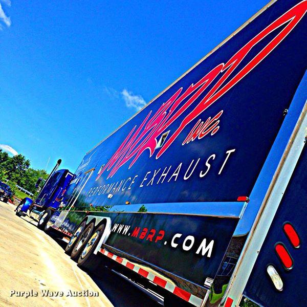 image for item DA5253 2004 Haulmark three car enclosed race car hauler