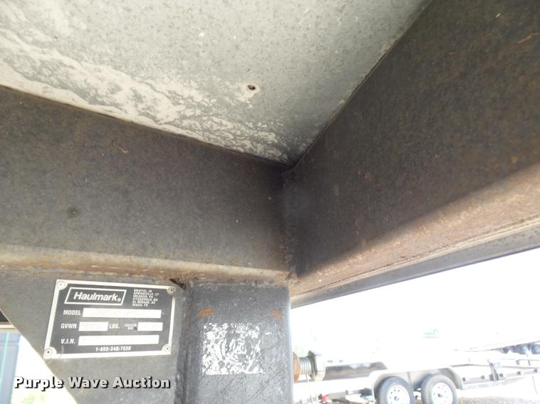 image for item DA5253 2004 Haulmark three car enclosed race car hauler