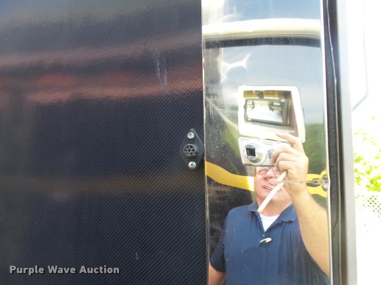 image for item DA5253 2004 Haulmark three car enclosed race car hauler