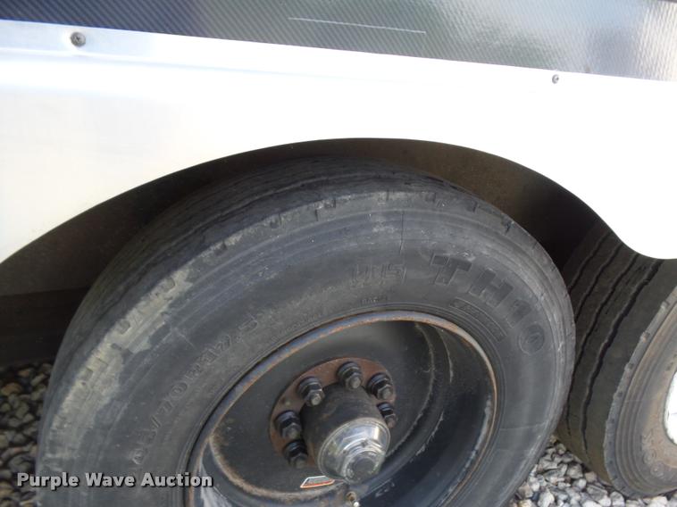 image for item DA5253 2004 Haulmark three car enclosed race car hauler