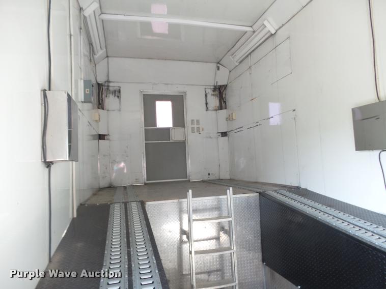 image for item DA5253 2004 Haulmark three car enclosed race car hauler