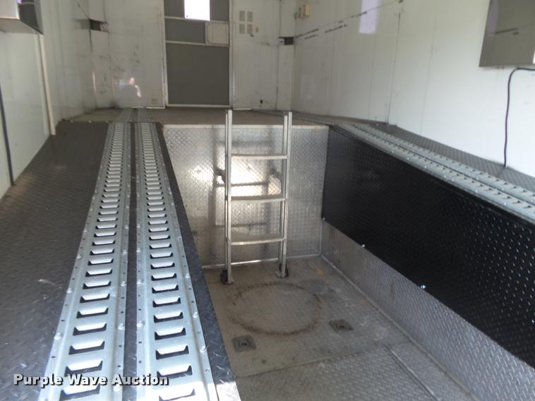 image for item DA5253 2004 Haulmark three car enclosed race car hauler