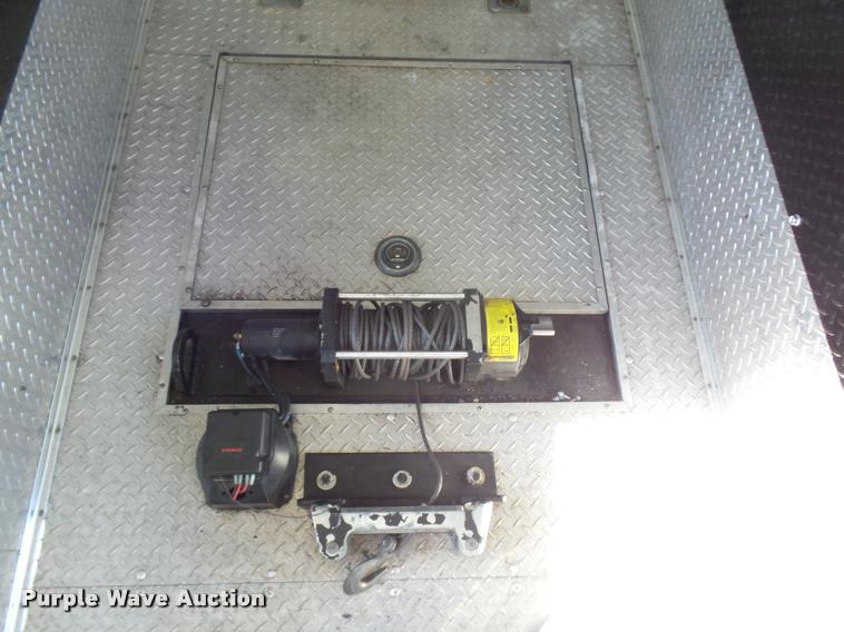 image for item DA5253 2004 Haulmark three car enclosed race car hauler