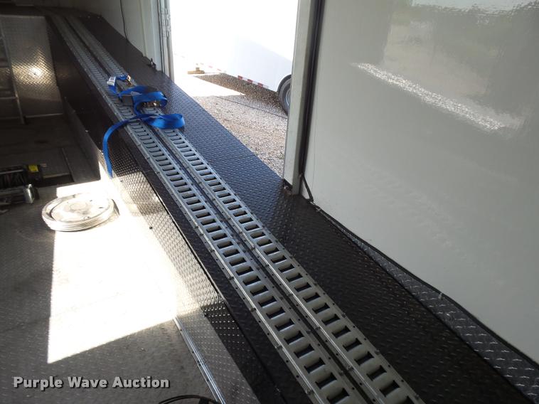 image for item DA5253 2004 Haulmark three car enclosed race car hauler