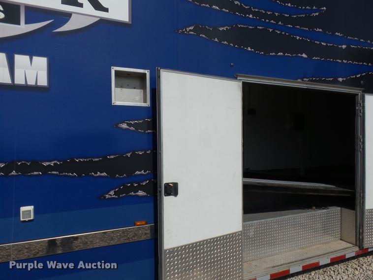 image for item DA5253 2004 Haulmark three car enclosed race car hauler