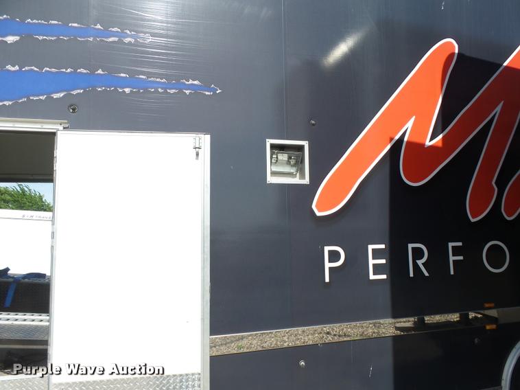 image for item DA5253 2004 Haulmark three car enclosed race car hauler