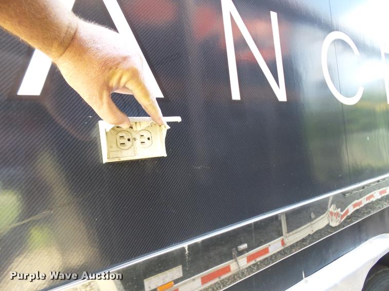 image for item DA5253 2004 Haulmark three car enclosed race car hauler