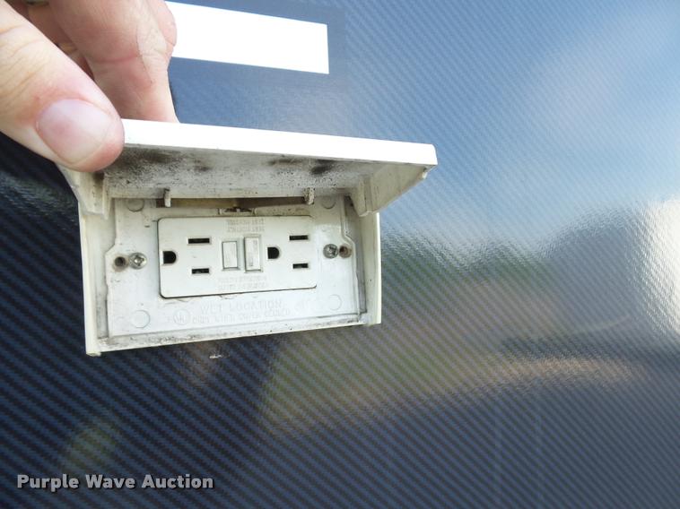 image for item DA5253 2004 Haulmark three car enclosed race car hauler