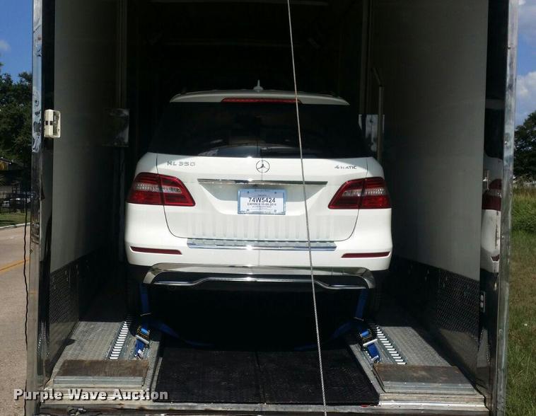 image for item DA5253 2004 Haulmark three car enclosed race car hauler