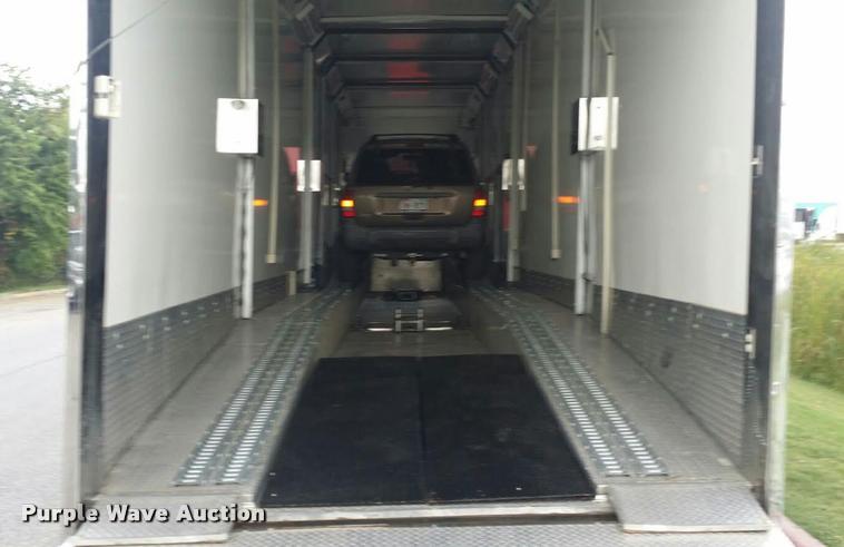 image for item DA5253 2004 Haulmark three car enclosed race car hauler