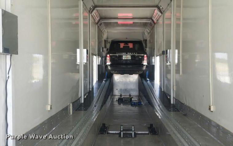 image for item DA5253 2004 Haulmark three car enclosed race car hauler