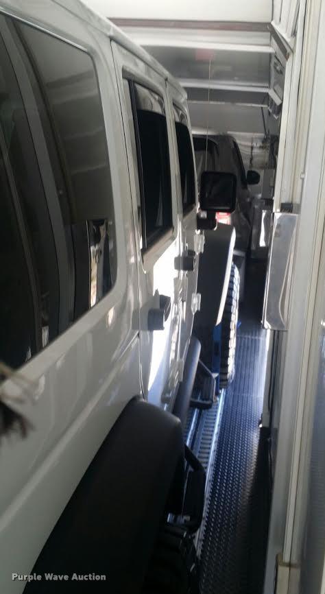 image for item DA5253 2004 Haulmark three car enclosed race car hauler