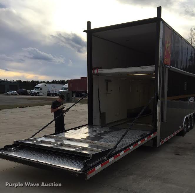 image for item DA5254 2012 Continental four car stacker trailer