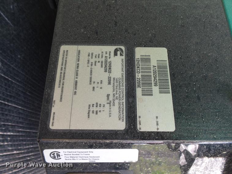 image for item DA5254 2012 Continental four car stacker trailer