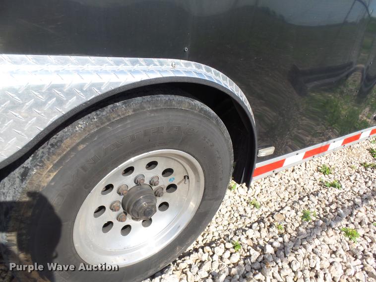 image for item DA5254 2012 Continental four car stacker trailer