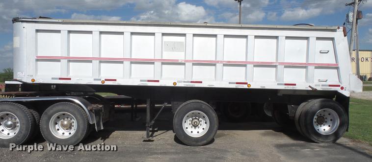 image for item DA6333 1992 CMC end dump trailer