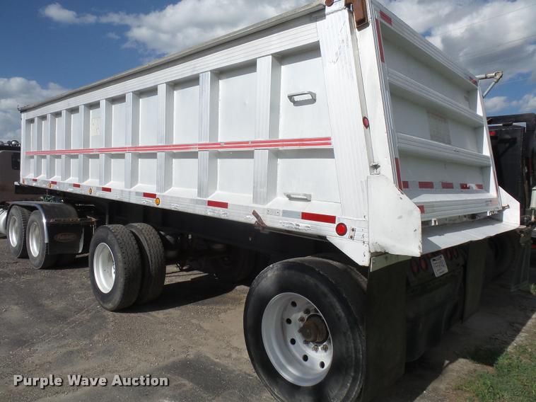 image for item DA6333 1992 CMC end dump trailer